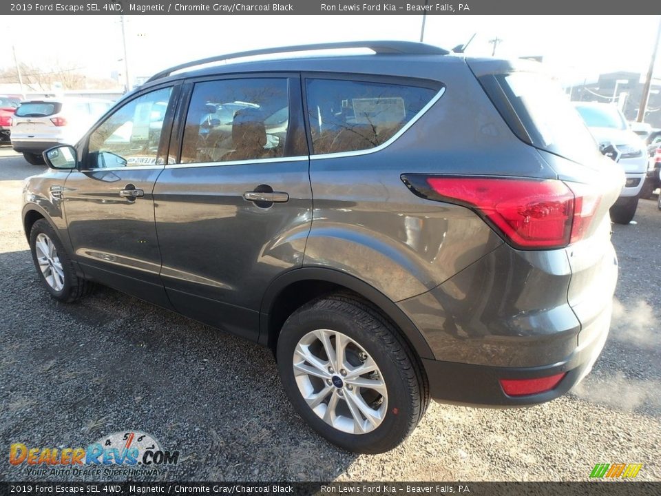 2019 Ford Escape SEL 4WD Magnetic / Chromite Gray/Charcoal Black Photo #5