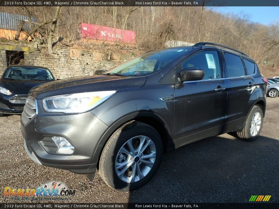 2019 Ford Escape SEL 4WD Magnetic / Chromite Gray/Charcoal Black Photo #7