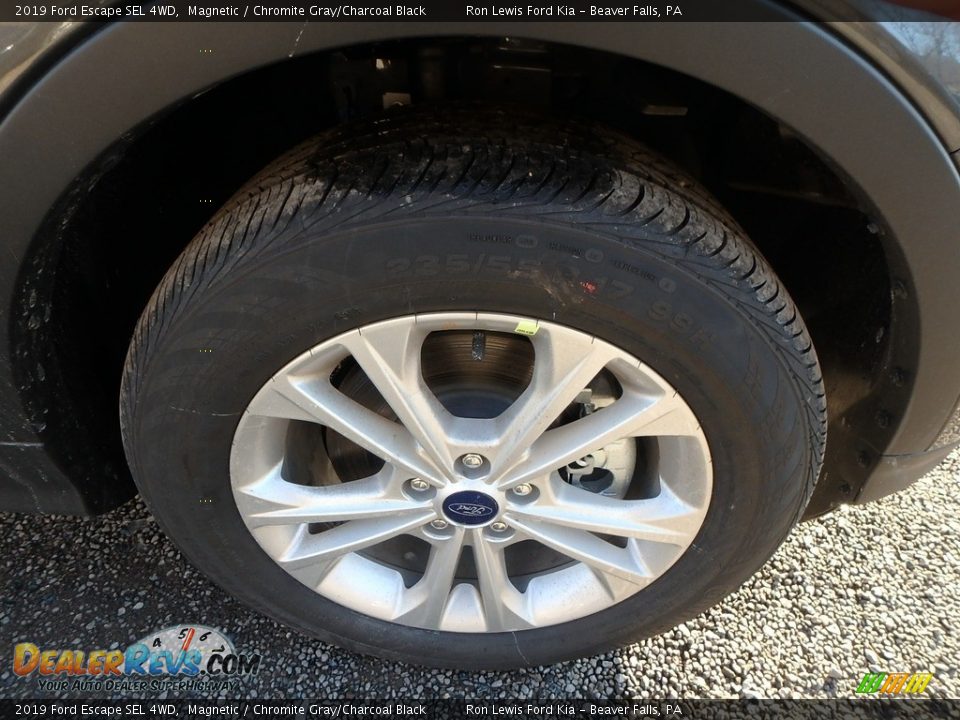 2019 Ford Escape SEL 4WD Magnetic / Chromite Gray/Charcoal Black Photo #10