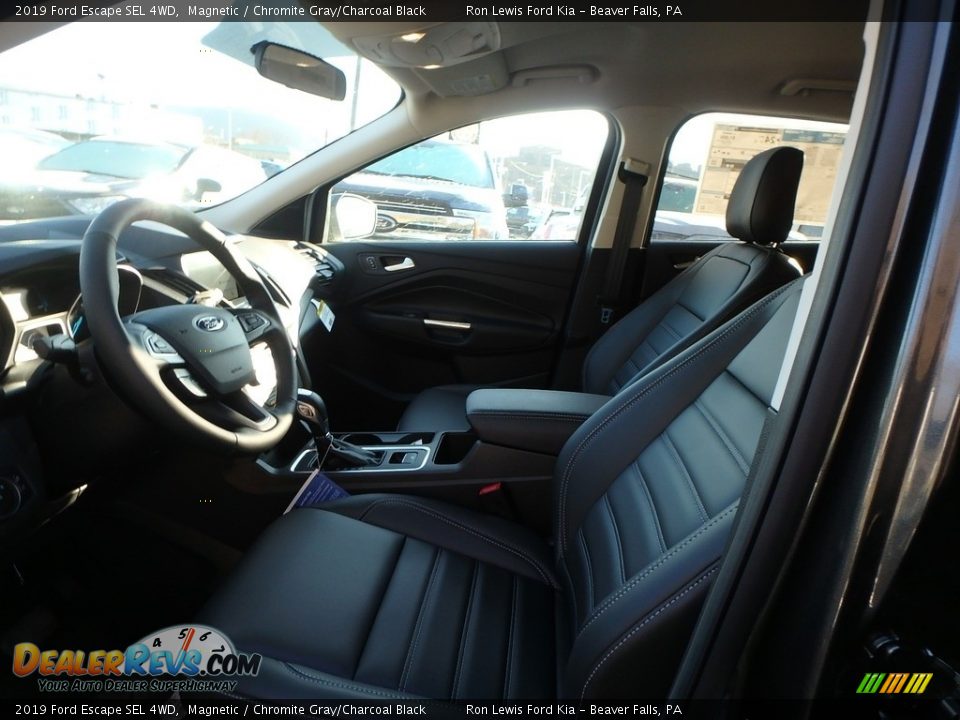 2019 Ford Escape SEL 4WD Magnetic / Chromite Gray/Charcoal Black Photo #11