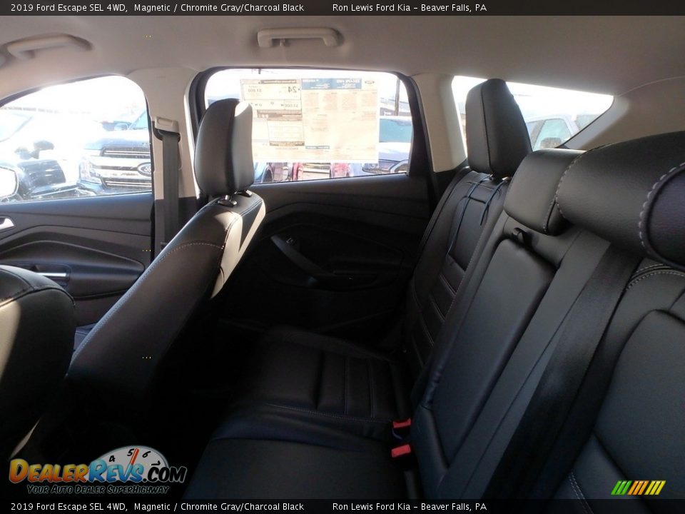 2019 Ford Escape SEL 4WD Magnetic / Chromite Gray/Charcoal Black Photo #12