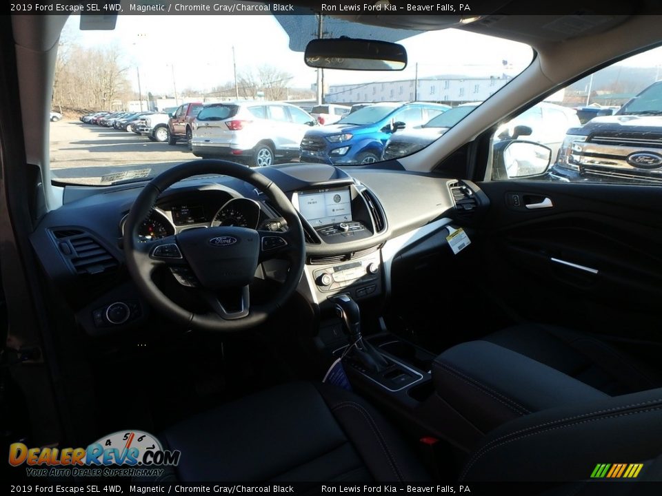 2019 Ford Escape SEL 4WD Magnetic / Chromite Gray/Charcoal Black Photo #13
