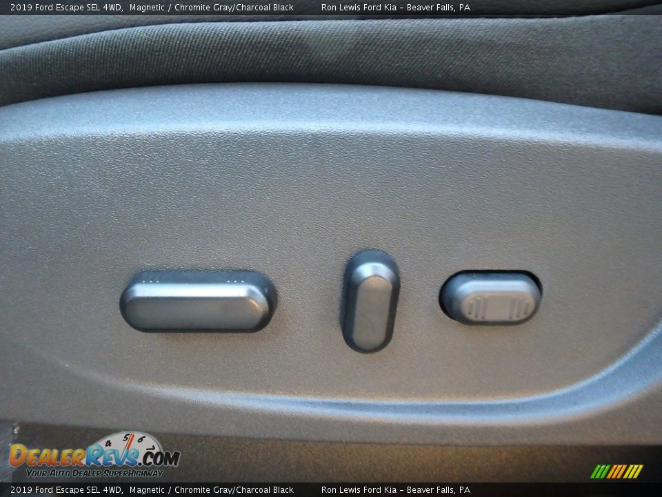 2019 Ford Escape SEL 4WD Magnetic / Chromite Gray/Charcoal Black Photo #16