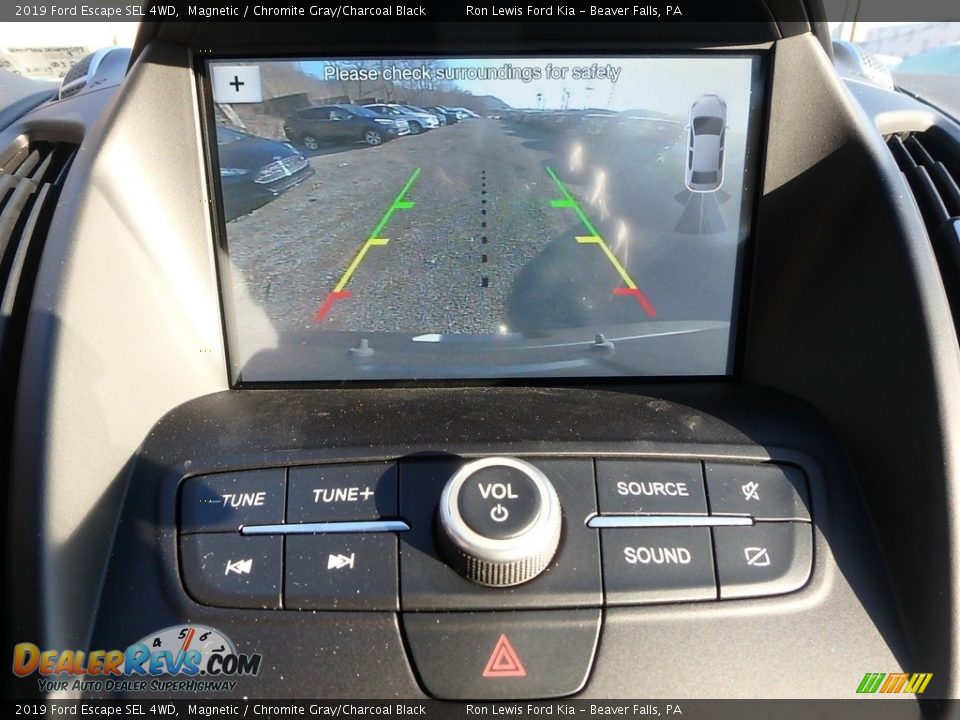 2019 Ford Escape SEL 4WD Magnetic / Chromite Gray/Charcoal Black Photo #18