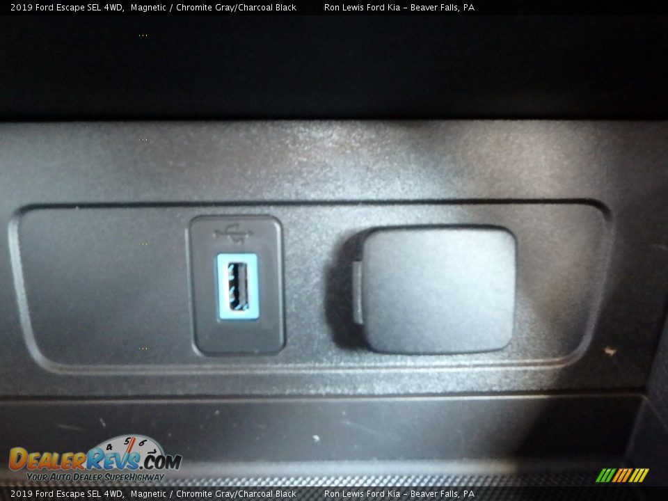 2019 Ford Escape SEL 4WD Magnetic / Chromite Gray/Charcoal Black Photo #19