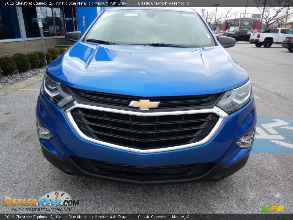 2019 Chevrolet Equinox LS Kinetic Blue Metallic / Medium Ash Gray Photo #2
