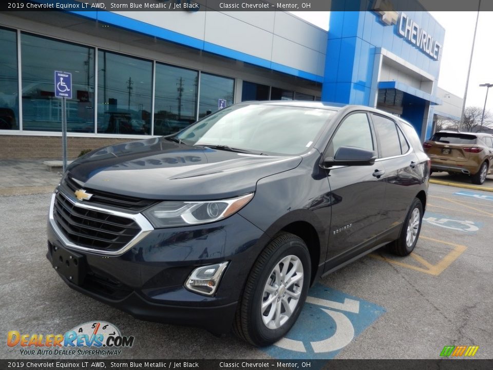 2019 Chevrolet Equinox LT AWD Storm Blue Metallic / Jet Black Photo #1