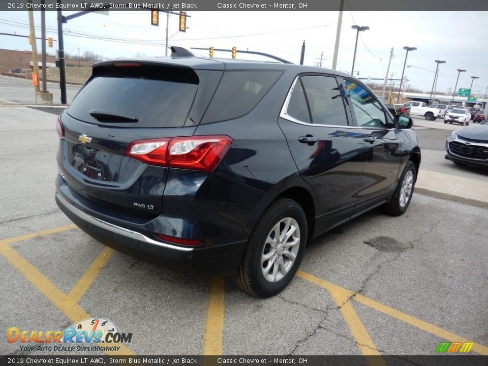 2019 Chevrolet Equinox LT AWD Storm Blue Metallic / Jet Black Photo #4
