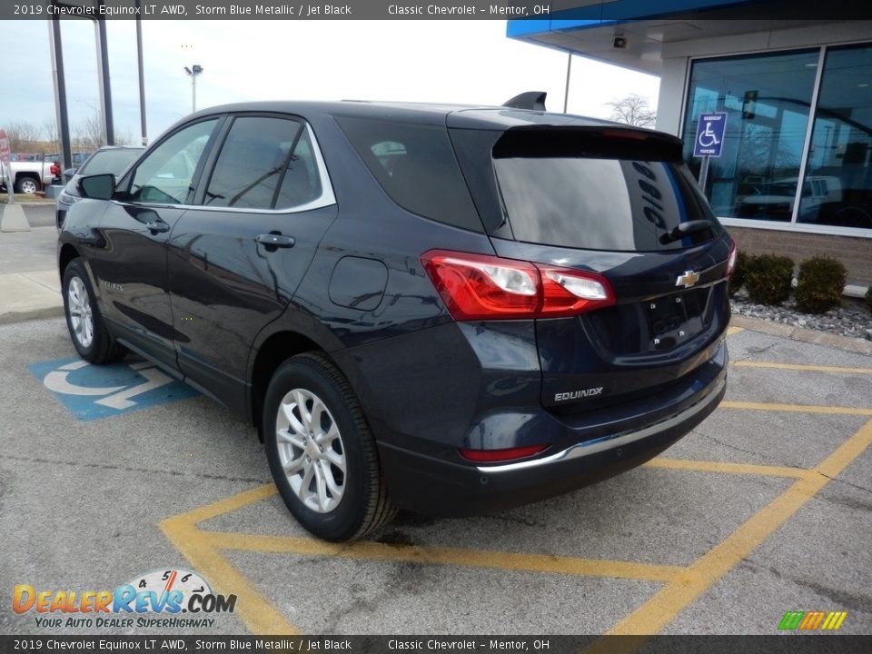 2019 Chevrolet Equinox LT AWD Storm Blue Metallic / Jet Black Photo #5