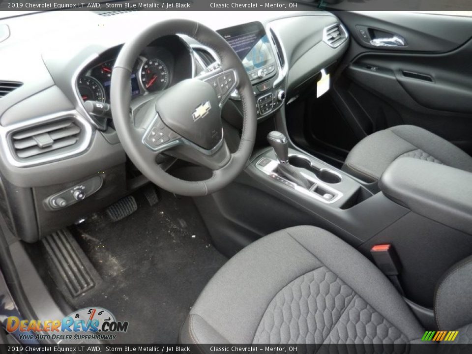 2019 Chevrolet Equinox LT AWD Storm Blue Metallic / Jet Black Photo #6