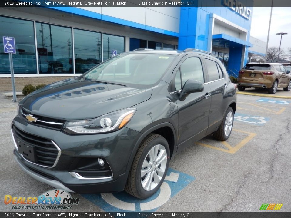 2019 Chevrolet Trax Premier AWD Nightfall Gray Metallic / Jet Black Photo #1