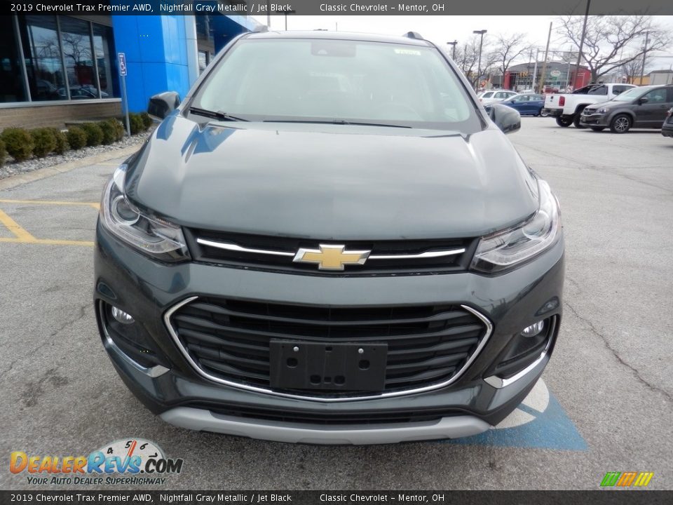 2019 Chevrolet Trax Premier AWD Nightfall Gray Metallic / Jet Black Photo #2