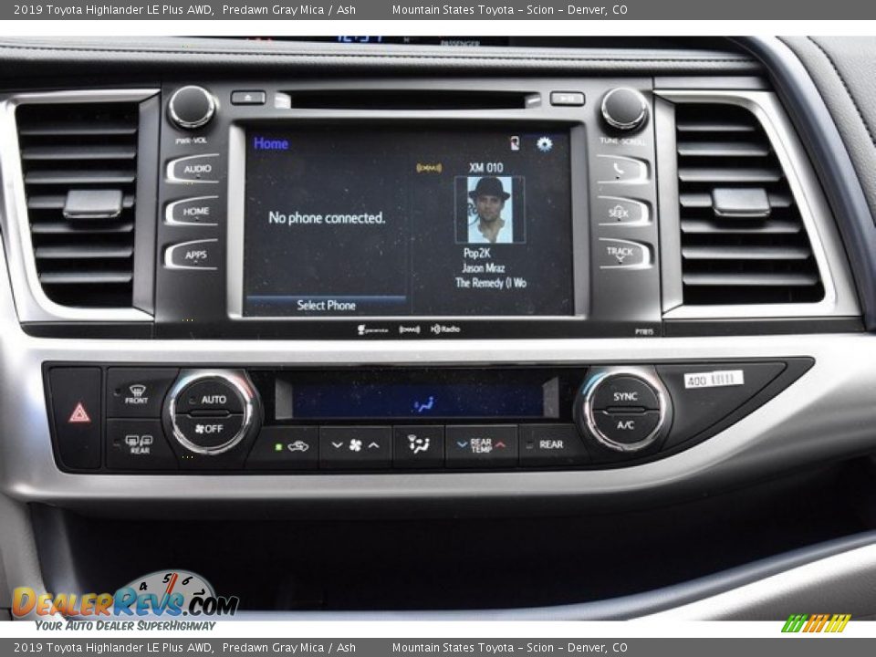 2019 Toyota Highlander LE Plus AWD Predawn Gray Mica / Ash Photo #8