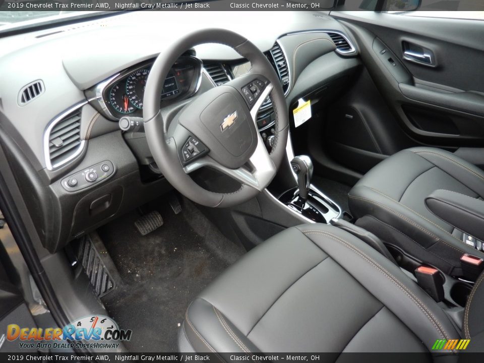 2019 Chevrolet Trax Premier AWD Nightfall Gray Metallic / Jet Black Photo #6