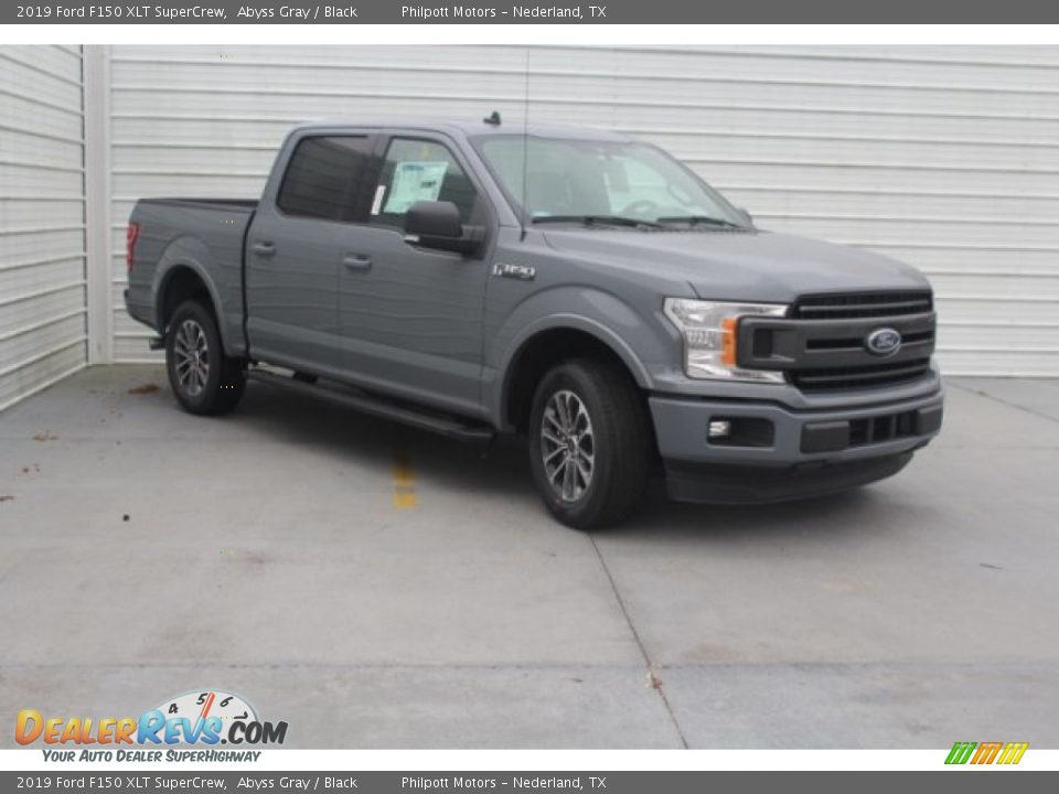 2019 Ford F150 XLT SuperCrew Abyss Gray / Black Photo #2