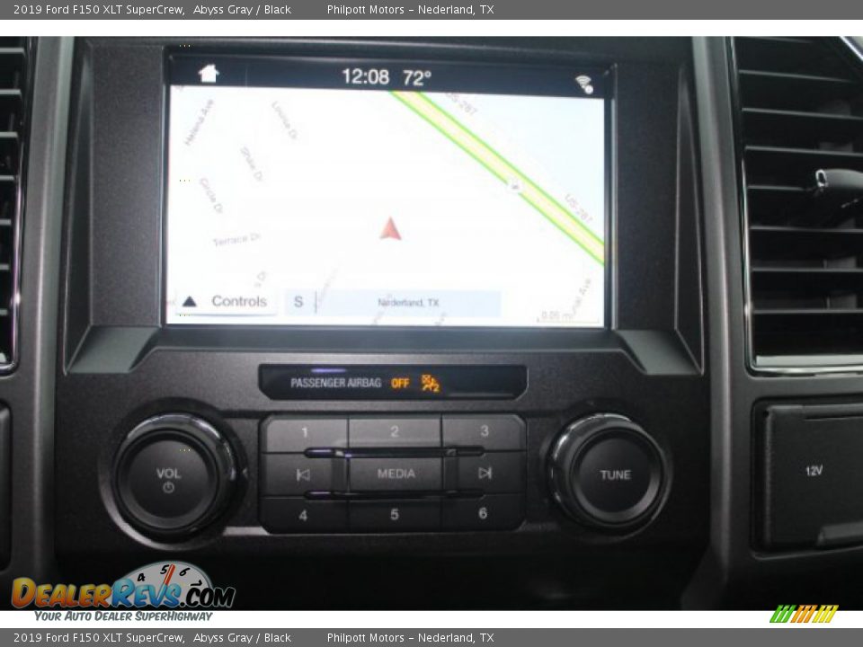 2019 Ford F150 XLT SuperCrew Abyss Gray / Black Photo #12