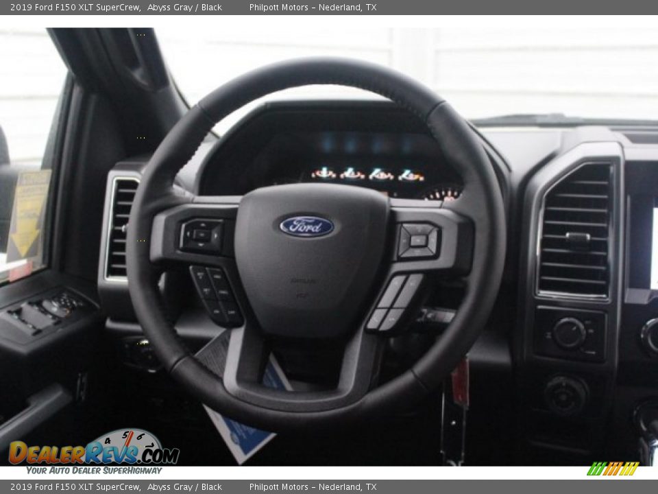 2019 Ford F150 XLT SuperCrew Abyss Gray / Black Photo #19