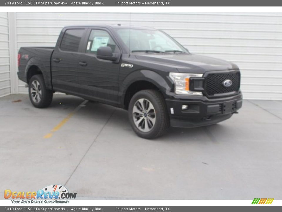 2019 Ford F150 STX SuperCrew 4x4 Agate Black / Black Photo #2