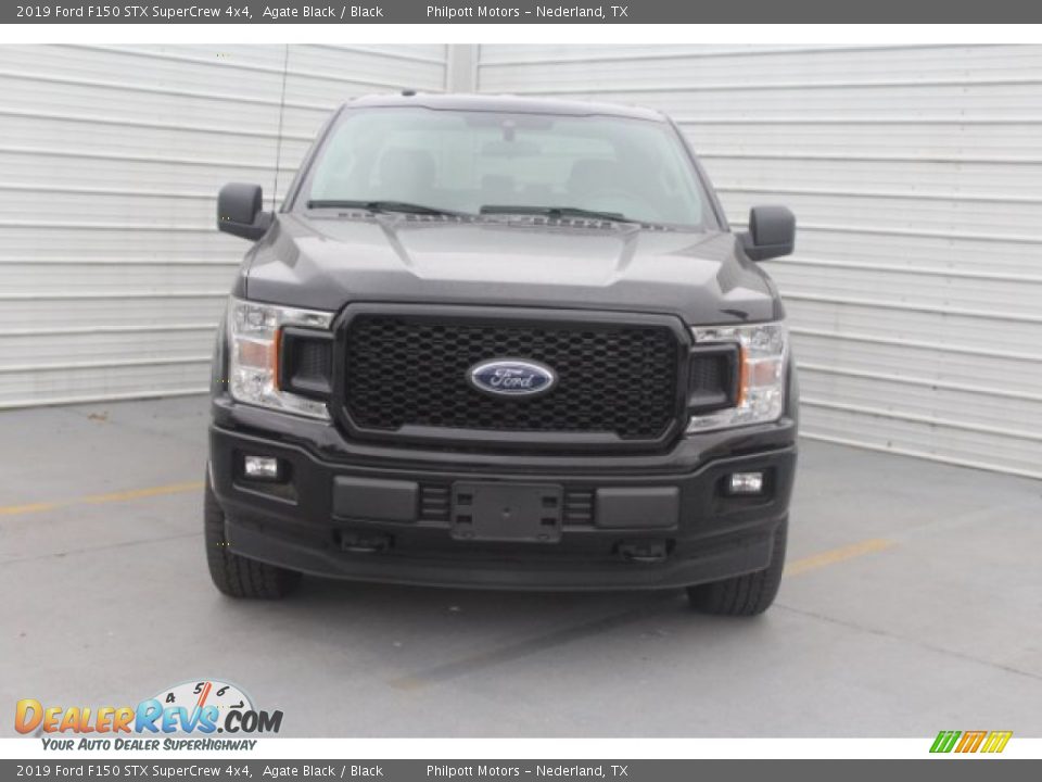 2019 Ford F150 STX SuperCrew 4x4 Agate Black / Black Photo #3