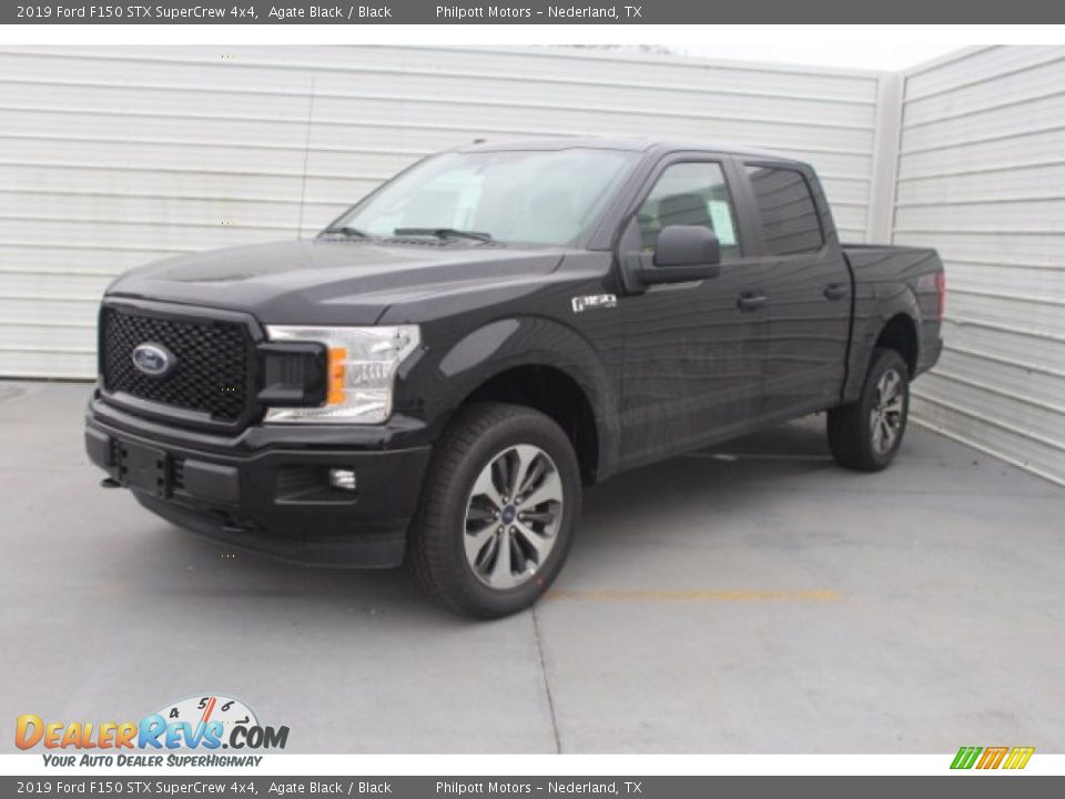 2019 Ford F150 STX SuperCrew 4x4 Agate Black / Black Photo #4