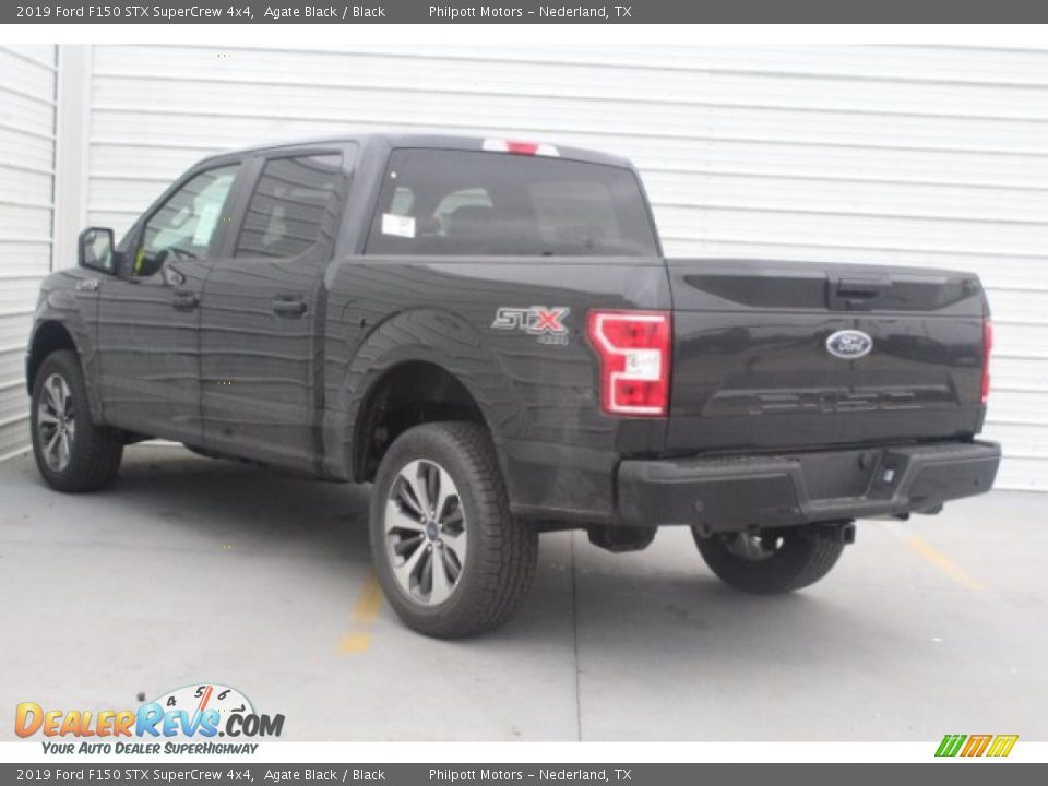 2019 Ford F150 STX SuperCrew 4x4 Agate Black / Black Photo #6