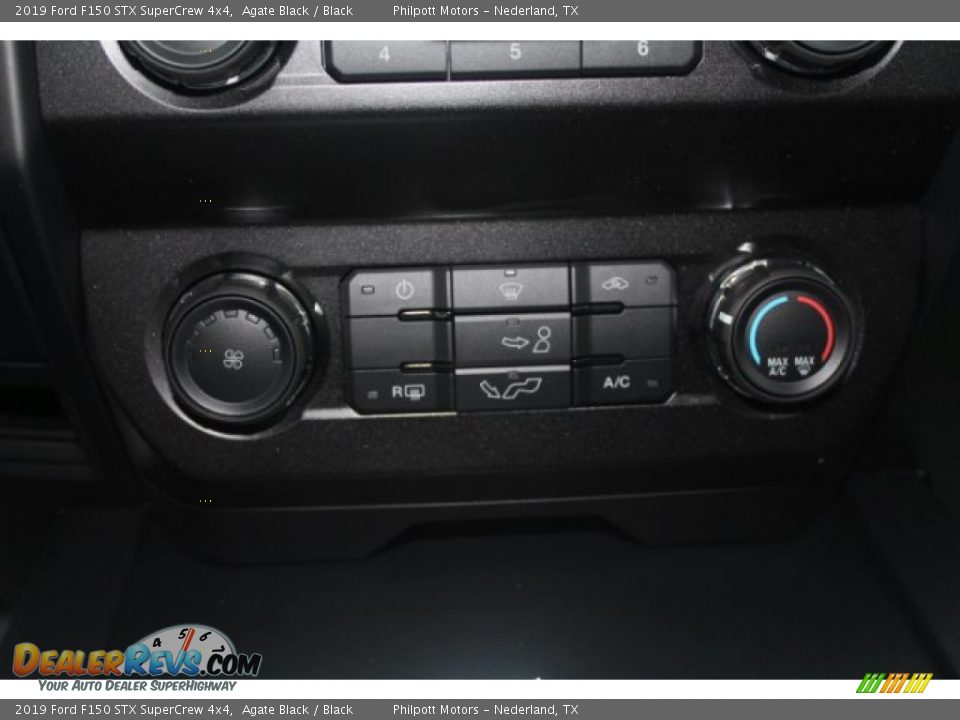 2019 Ford F150 STX SuperCrew 4x4 Agate Black / Black Photo #12