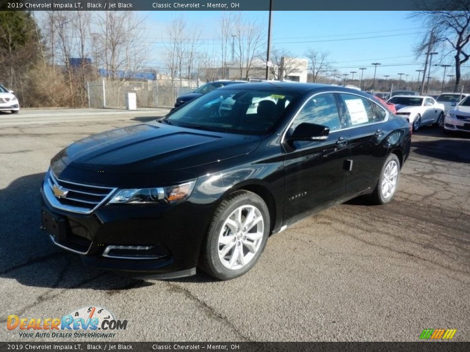 2019 Chevrolet Impala LT Black / Jet Black Photo #1