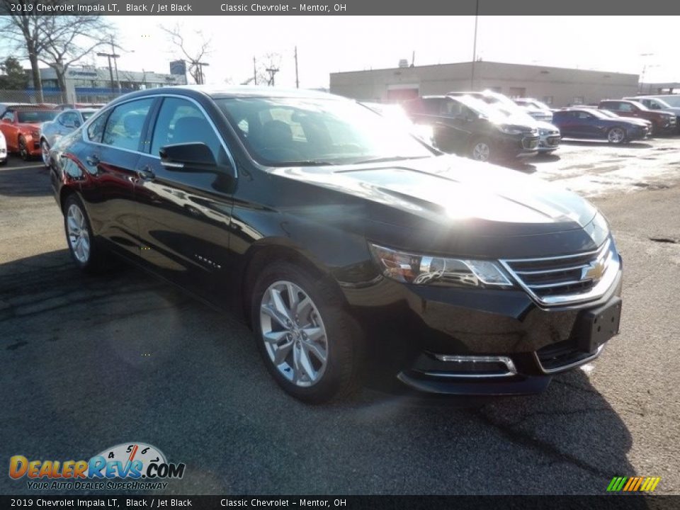2019 Chevrolet Impala LT Black / Jet Black Photo #3