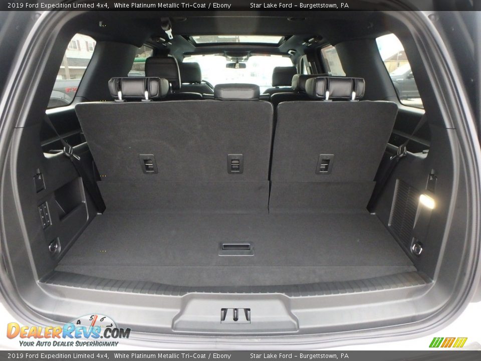 2019 Ford Expedition Limited 4x4 White Platinum Metallic Tri-Coat / Ebony Photo #7