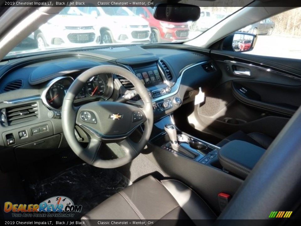 2019 Chevrolet Impala LT Black / Jet Black Photo #7