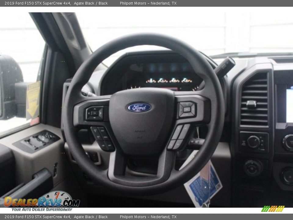 2019 Ford F150 STX SuperCrew 4x4 Agate Black / Black Photo #18