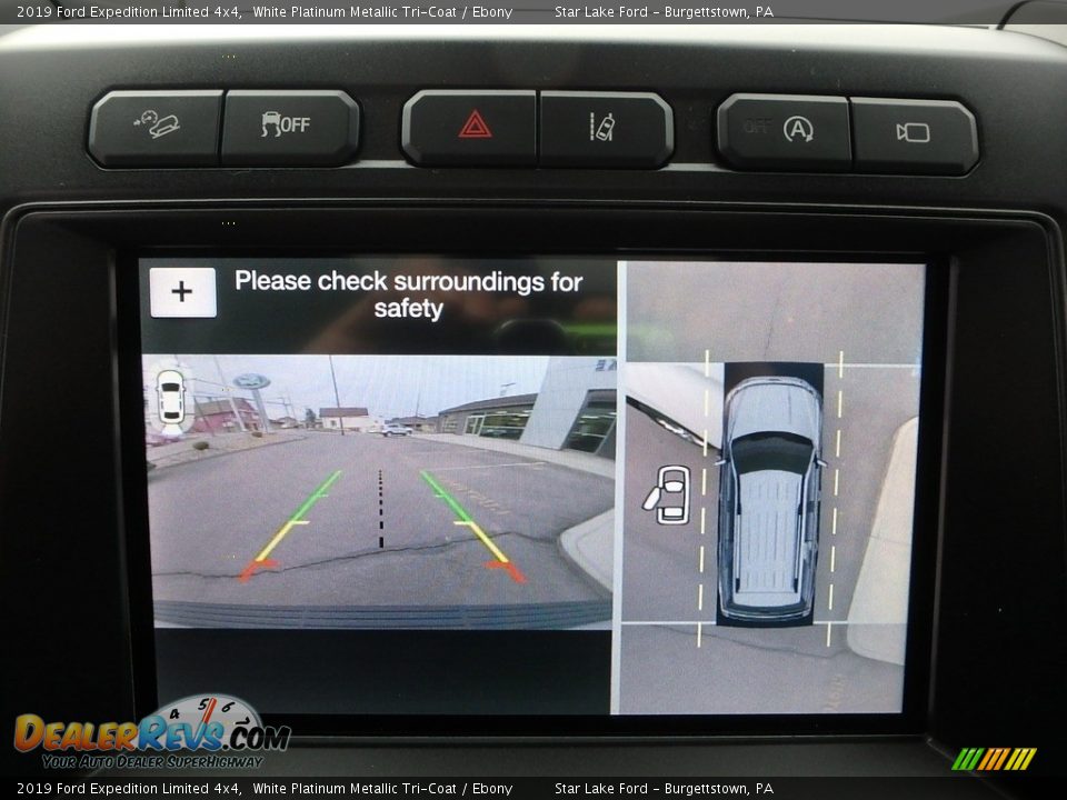 2019 Ford Expedition Limited 4x4 White Platinum Metallic Tri-Coat / Ebony Photo #20