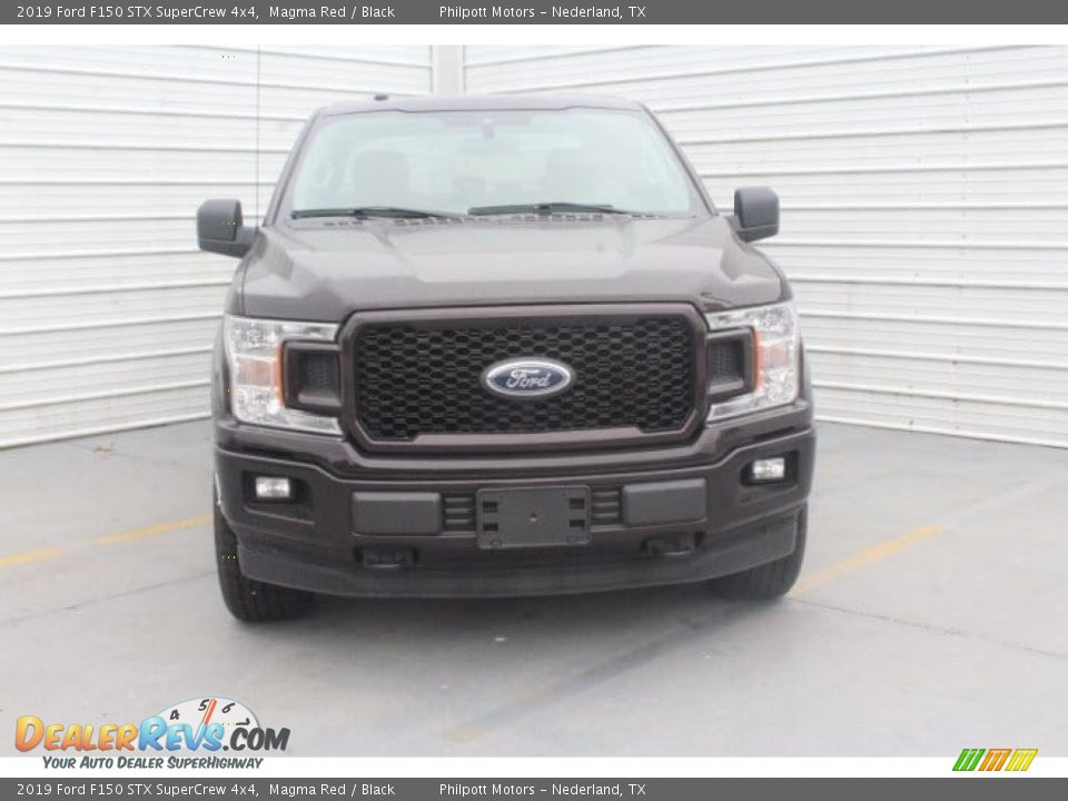 2019 Ford F150 STX SuperCrew 4x4 Magma Red / Black Photo #3