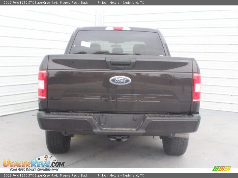 2019 Ford F150 STX SuperCrew 4x4 Magma Red / Black Photo #7