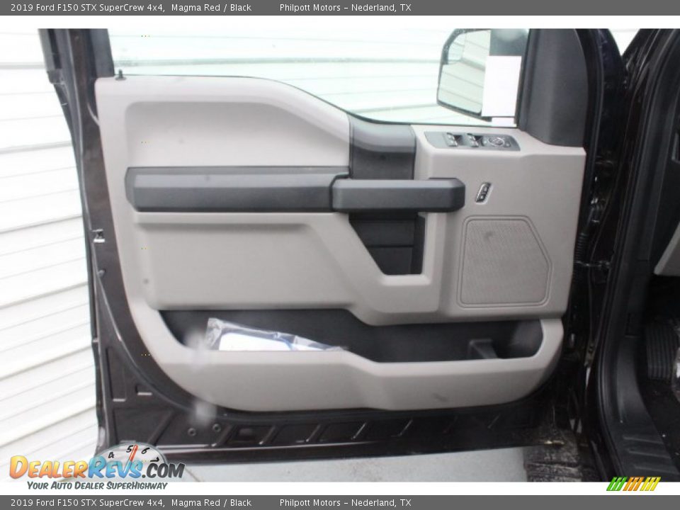 2019 Ford F150 STX SuperCrew 4x4 Magma Red / Black Photo #9