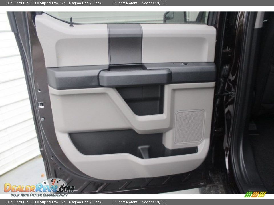 2019 Ford F150 STX SuperCrew 4x4 Magma Red / Black Photo #15