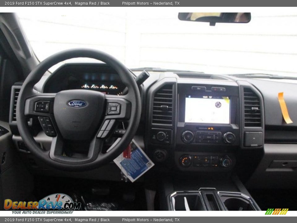 2019 Ford F150 STX SuperCrew 4x4 Magma Red / Black Photo #17