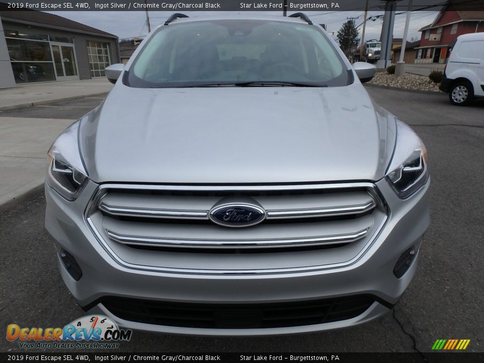 2019 Ford Escape SEL 4WD Ingot Silver / Chromite Gray/Charcoal Black Photo #2