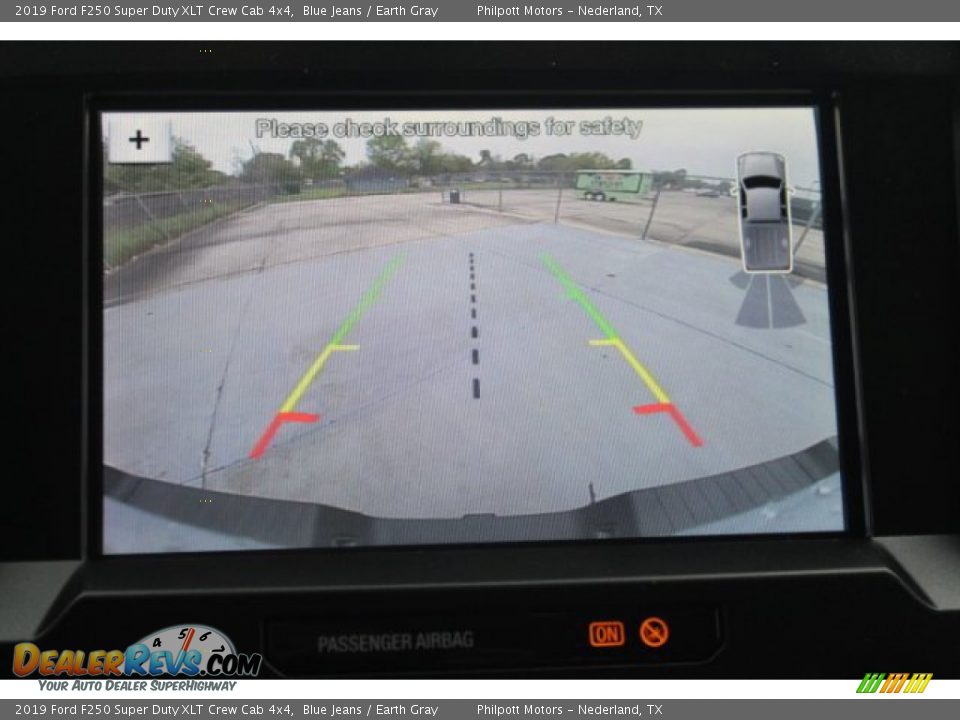2019 Ford F250 Super Duty XLT Crew Cab 4x4 Blue Jeans / Earth Gray Photo #13