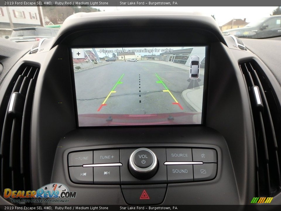 2019 Ford Escape SEL 4WD Ruby Red / Medium Light Stone Photo #18