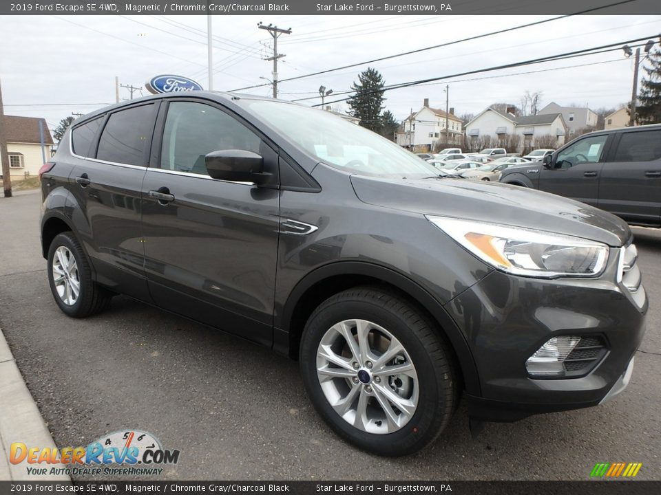 2019 Ford Escape SE 4WD Magnetic / Chromite Gray/Charcoal Black Photo #3