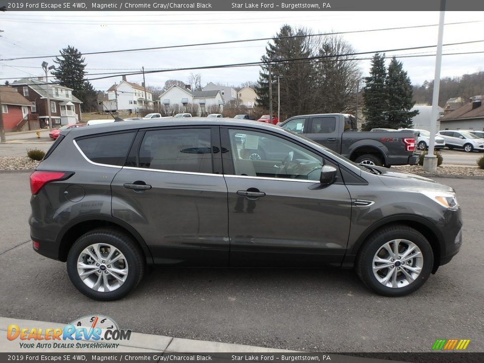 2019 Ford Escape SE 4WD Magnetic / Chromite Gray/Charcoal Black Photo #4