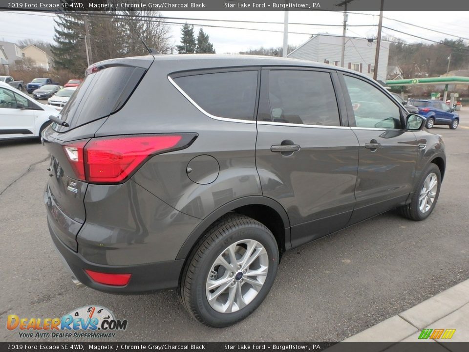 2019 Ford Escape SE 4WD Magnetic / Chromite Gray/Charcoal Black Photo #5