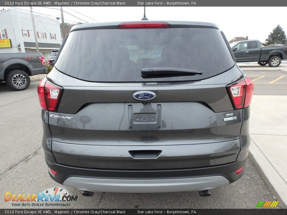 2019 Ford Escape SE 4WD Magnetic / Chromite Gray/Charcoal Black Photo #6