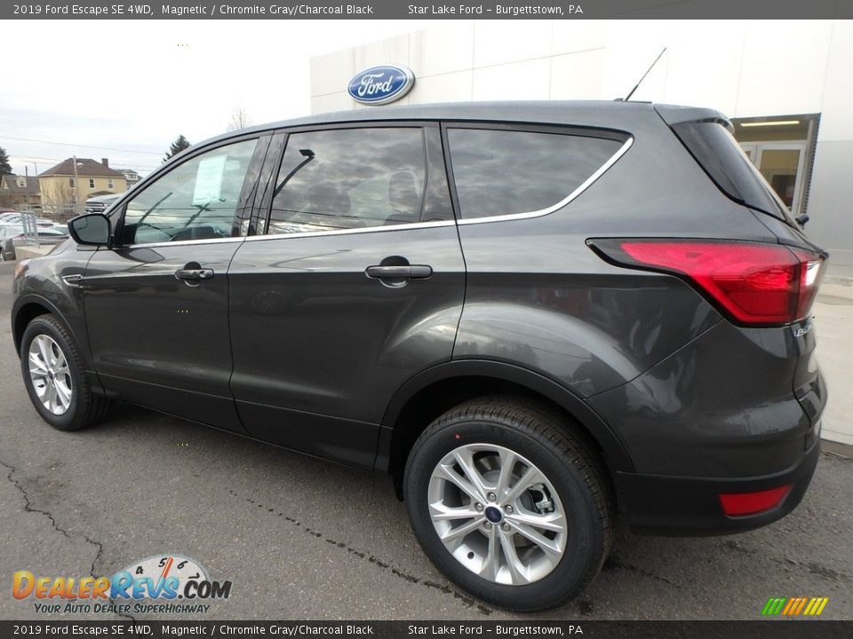 2019 Ford Escape SE 4WD Magnetic / Chromite Gray/Charcoal Black Photo #8