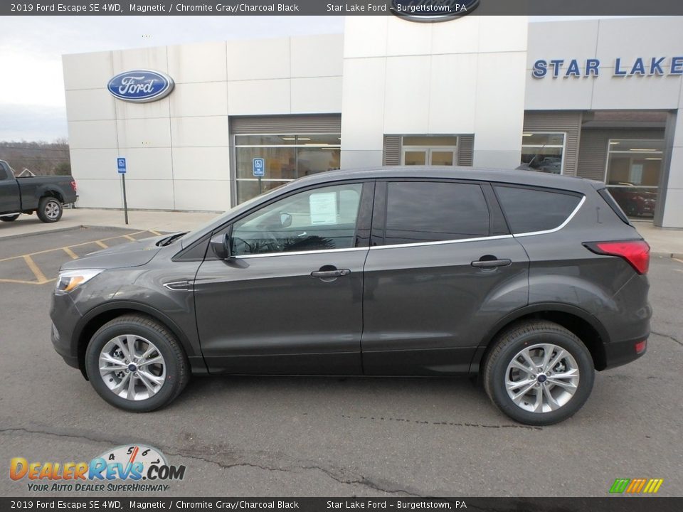 2019 Ford Escape SE 4WD Magnetic / Chromite Gray/Charcoal Black Photo #9