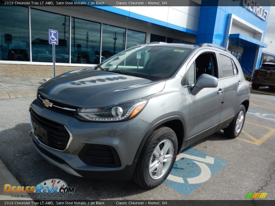 2019 Chevrolet Trax LT AWD Satin Steel Metallic / Jet Black Photo #1