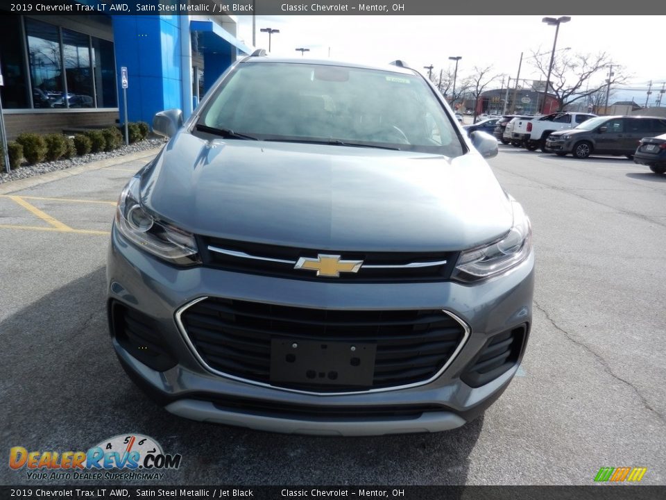 2019 Chevrolet Trax LT AWD Satin Steel Metallic / Jet Black Photo #2
