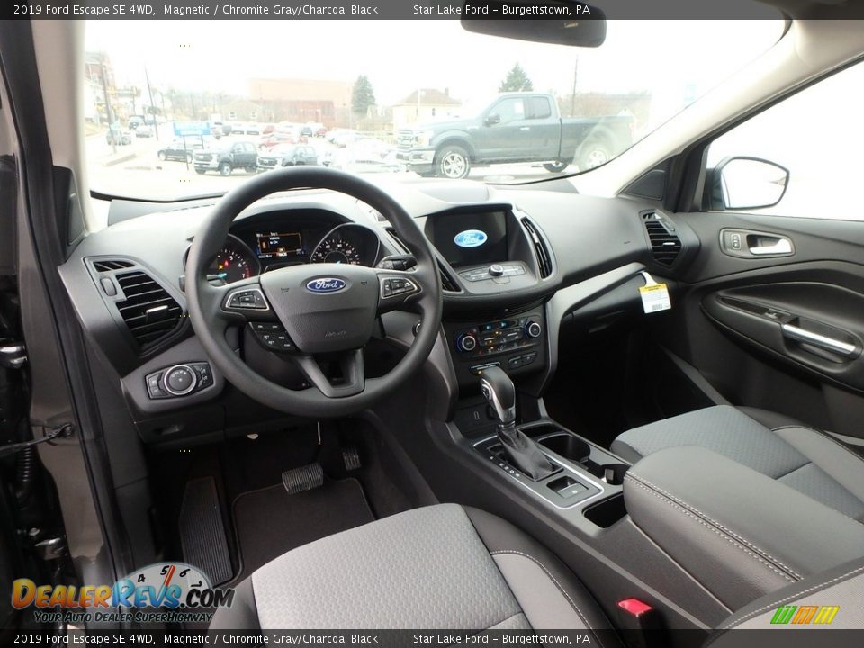 2019 Ford Escape SE 4WD Magnetic / Chromite Gray/Charcoal Black Photo #12