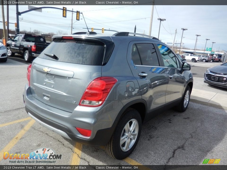 2019 Chevrolet Trax LT AWD Satin Steel Metallic / Jet Black Photo #4